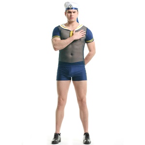 Pantalones Cortos de Marinero para Hombre, Disfraz de Cosplay para Halloween, Purim, Discoteca, Carnaval, Fiesta, Sexy - Product Image 5