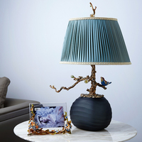 RORO vente en gros de lampe de table de luxe moderne émail gris foncé Vase décor pour la décoration de la maison élément décoratif pour votre espace de vie