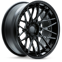 Rines de Aleación de Aluminio Forjado de 2 Piezas con Diseño de Malla Personalizado de 21, 22, 23 y 24 Pulgadas, 5X114.3 5X112, con Logotipo Personalizado para Civic A4