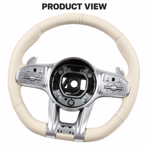 วัสดุหุ้มพวงมาลัยแบบสั่งทำพิเศษสำหรับ Mercedes-Benz GLC GLE GLS A-Class E-Class G-Class C-Class ขายส่ง - Product Image 2
