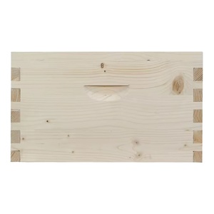 ZHILI BEE Nueva Caja de Cría Profunda Langstroth de 10 Cuadros Menger Bee, Equipo para Apicultura de Madera de Abeto Chino, 505*230*245mm, 2 Años de Garantía - Product Image 2