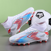 Chaussures de football et de soccer d'intérieur XC J13 unisexes AG & TF en cuir PVC pour toutes les saisons – Vente en gros