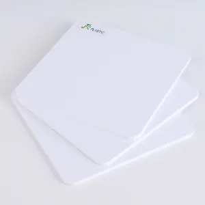 1.45 density white PVC rigid sheet pvc sheet for printing white black matte glossy frosted