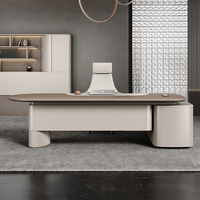 Bureau de direction unique de haute qualité meubles de gestion de conception moderne belle table de bureau de direction de style panneau