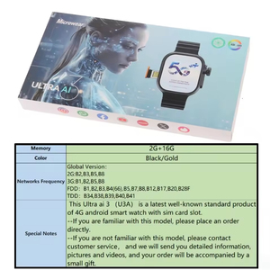 Reloj Inteligente HKSF Microwear Ai3 U3A Ultra con Sistema Android, 4G, 5G, LTE, Tarjeta SIM Disponible para Francia, India, Brasil, Arabia Saudita - Product Image 3