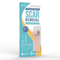 Feuilles de retrait de cicatrice en gel de silicone de marque privée produit de soin de la peau professionnel pour la césarienne ancienne cicatrice et la brûlure chéloïde