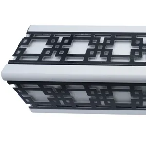 Farklı tasarım ile LED yuvası mach herhangi bir tavan fayans ile alüminyum yapı tavan profili