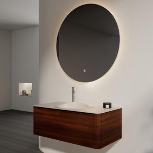Set Moderno di Mobile <span class=keywords><strong>Bagno</strong></span> con Specchio LED, Best Seller per Uso in <span class=keywords><strong>Bagno</strong></span> - Product Image 3