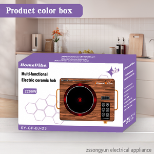 Thông Minh Duy Nhất Cảm Ứng Hồng Ngoại Nồi Điện Bếp Gốm Skd Ckd Phụ Tùng 2200W/3500W Cảm Ứng Hob Đung - Product Image 6