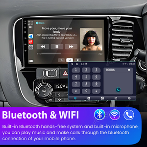 Auto Gps 9 Inch Carplay Android 13 Voor Mitsubishi Outlander 2012-2018 Autoradio - Product Image 5