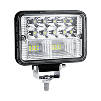Barre lumineuse et projecteur LED DXZ H-DSY-4C-26 carré de 4 pouces, 78W, 12V-24V, certifié CE, pour la rénovation/amélioration des voitures, camions, bateaux, VTT - Nouveau