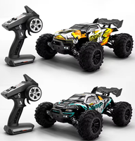 Mobil RC Brushless SCY-16102 PRO 2.4G 1/16 16102 PRO 4WD 70KM/H Kendaraan Kecepatan Tinggi Dengan Lampu Depan LED Mainan Mobil RTR