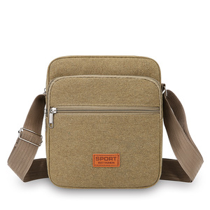 Sac d'affaires multi-couches en tissu Oxford, sac à bandoulière pour femmes et hommes, petit sac carré tendance, modèle <span class=keywords><strong>C109</strong></span> - Product Image 5