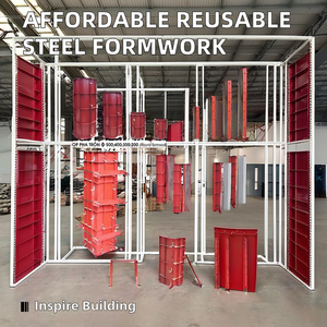 Modern Industrial Design Factory Price Reusable <strong>Building</strong> Steel <strong>Formwork</strong> for Construction Flat Tie Made of Plastic Plywood <strong>PVC</strong> - Product Image 3