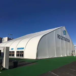 Алюминиевая выставочная палатка FEAMONT 10x15 м с прозрачным покрытием из ПВХ для свадебного мероприятия для продажи в торговых палатках