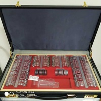 Best Sale 266JS Optometry Equipment 266 Pcs Aluminum Glass Optical Premium Optical Instrument Trial Lens Set for Sale