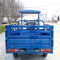 Tricycle cargo Hanwei Power, performance fiable, transmission 5 vitesses, 200cc, pour transport communautaire