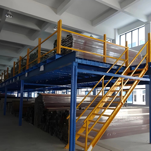 Industrial Office Platforms Steel Mezzanine Shelving &amp; Floor <strong>Racking</strong> <strong>System</strong> Metal Pallet <strong>Racking</strong> For Warehouse Storage