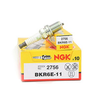 Vente en gros de bougies d'allumage d'origine authentiques, haute qualité, 2756 BKR6E-11 pour pièces automobiles Suzuki Nissan