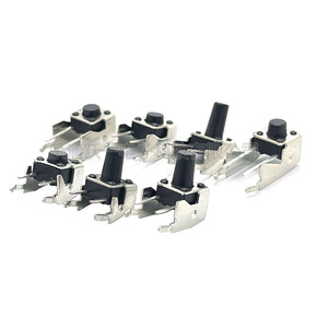 Interrupteur Tactile 6x6 à Support Supérieur Long, Pression Latérale, Longueur de Broche 3, 4, 6, 7, 7,5, 10 cm, Bouton pour Montage sur PCB - Product Image 1