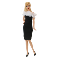 Modisches Baumwoll-Kleidungsset 30cm Rock für Halloween Weihnachten & Neujahr Feiertagsgeschenke BJD-Stil