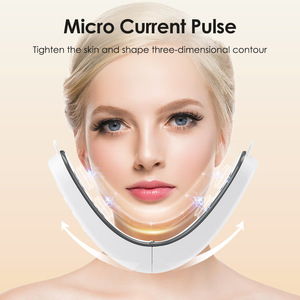 Appareil de lifting du visage en forme de U à micro-courant, 6 modes, raffermissant la peau, anti-rides, brûleur de graisse, réducteur d'œdème, masseur de beauté - Product Image 2