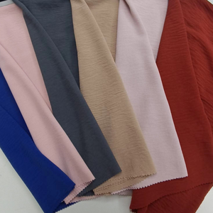 180D CEY <span class=keywords><strong>Crepe</strong></span> AirFlow Tela de Crepé Tejida Crinkle Spandex <span class=keywords><strong>Crepe</strong></span> Teñido Kain CEY Tela de Flujo de Aire - Product Image 2