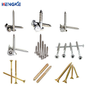 Ansi kẽm thép không gỉ Hex đầu ốc vít tùy chỉnh Tự Khai thác gỗ vít cho gỗ khác nhau & kim loại Hệ thống đo lường số liệu - Product Image 4