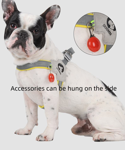 Mode mewah aman perjalanan Sekilas tahan lama tahan aus lembut dan bernapas Harness anjing peliharaan - Product Image 4