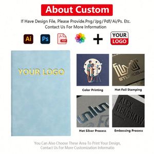 Customised Logo Sheepskin Notebook Covers Bespoke <b>A5</b> Journal Notebooks Thickened Record Books & <b>Notepads</b> Wholesale - Product Image 3