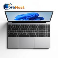 Portátil CoreNest de 15.6 Pulgadas para Estudiantes, Delgado, Intel 5205U, Huella Dactilar, Teclado Retroiluminado, Portátil para Aprendizaje en Línea para la Educación Escolar