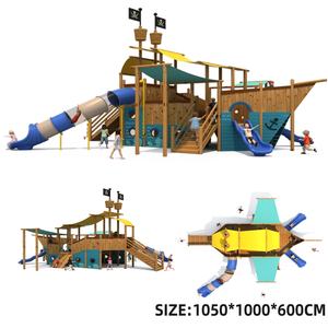 <span class=keywords><strong>Bateau</strong></span> <span class=keywords><strong>pirate</strong></span> de haute qualité pour aire de jeux extérieure, combinaison toboggan, équipement de loisirs pour enfants, <span class=keywords><strong>bateau</strong></span> de parc d'attractions - Product Image 4
