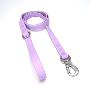 Oem Custom Premium Gecoat Gemakkelijk Schoon Te Maken Duurzame Waterdichte Hondenhalsband Hondentrainingshalsband Op Maat Verstelbare Pvc-Hondenhalsband