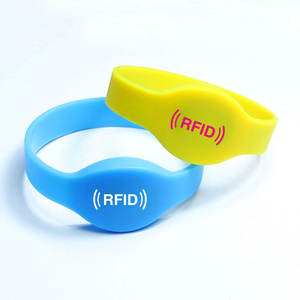 Pulseras de Silicona RFID I CODE SLIX NTAG213, Resistentes al Agua IP67, Reutilizables, para Control de Acceso, Eventos, Boletos, Pagos sin Efectivo - Product Image 1