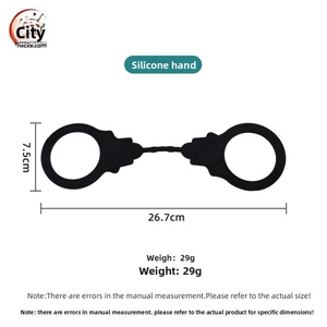 Esposas de Silicona Personalizadas para Parejas Adultas, para Aliviar el Estrés, Juegos de Rol y Estimulación Erótica - Product Image 3