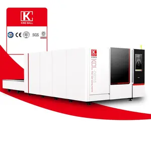 Les panneaux d'acier coupés par laser automatique alimentent la découpeuse en acier de Laser de fibre de commande numérique par bobine de la puissance 2000-20000w pour le prix