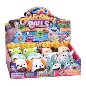 Lucu penghilang stres boneka super lembut Remas mewah manis stres hewan bola 12pcs untuk anak-anak