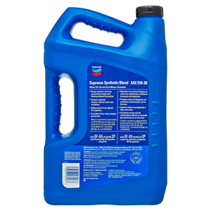 Aceite de Motor Sintético Chevron 5W-30, Lubricante Automotriz Antidesgaste, 5 Cuartos (4.73 L) - Product Image 2