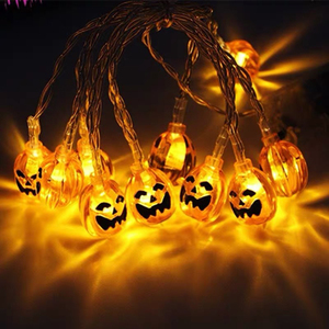 Halloween Pumpkin Skull <strong>Bat</strong> Ghost String Lights Manual DIY Usb String Lights Halloween Battery Halloween Led Lights <strong>Lamp</strong> - Product Image 5