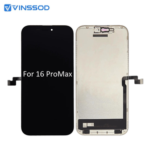 Adaptador de Repuesto de Pantalla de Alta <span class=keywords><strong>Calidad</strong></span> al por Mayor, Ensamblaje de Pantalla para iPhone 16 Pro Max, Pantalla OLED Flexible para Teléfono Móvil - Product Image 1