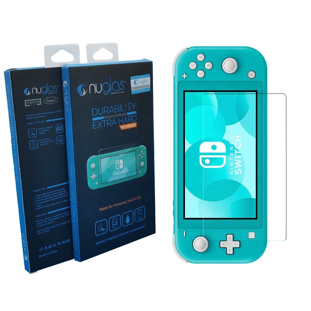 Защитное закаленное стекло для игровой приставки Nintendo Switch Lite