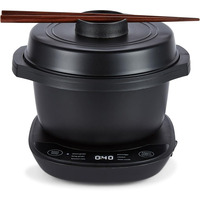 Cuisinière à riz et soupière électrique portable intelligente 1,0 L avec fonction vapeur et tasse doseuse incluse – Idéale pour hôtels et usage domestique