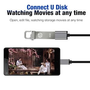 Hot OTG Typ C USB 3.0 Adapter 5 Gbit/s USB Extender für <span class=keywords><strong>Computer</strong></span> Mobile Festplatte Telefon Flash Drive Kamera PVC Maus verbindung - Product Image 4