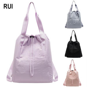 RUIQUWIN Mochilas con Cordón Ajustable Unisex, Transpirables, de Gran Capacidad, con Cierre, para Viajes, Deportes, Yoga, Gimnasio - Product Image 1