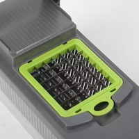 YJ merveilleux accessoires de cuisine personnalisés 12 en 1 hachoir à oignons mandoline trancheuse multifonctionnelle coupe de légumes