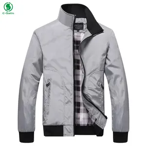 Wholesale new design style hot sale high quality spring and summer jacket custom mens bomber jacket