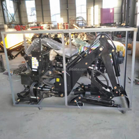Günstigster Landwirtschaftlicher Mini 4x2 Traktor mit Anbau-Baggerschaufel