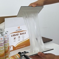 Colle liquide bois-à-bois pour construction, adhésif puissant sans clou pour menuiserie et charpenterie, adhésifs et produits d'étanchéité