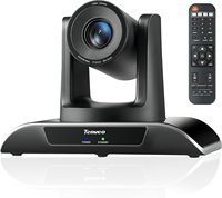 Sistema de Conferencia Tenveo VHD20H+KB200Pro, Cámara de Video de 2.38MP 1080p 60fps y Controlador de Joystick 4D para Cámara PTZ