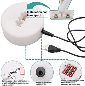 Lampe Led fluo en forme de licorne, luminaire décoratif d'intérieur, idéal pour un bureau, une Table, une décoration, vente en gros, collection - Product Image 6